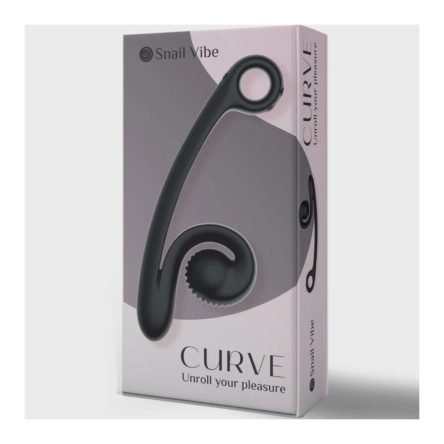SNAIL VIBE - CURVE VIBRATOR SCHWARZ
